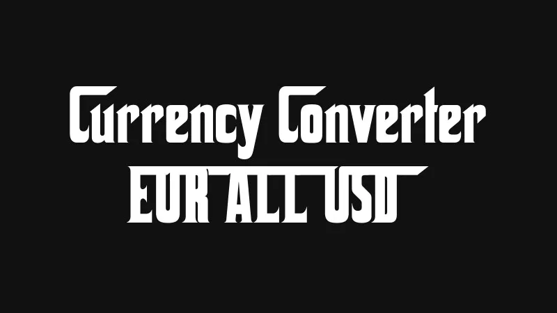 currency-converter-eur-all-usd