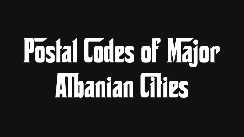 postal-codes-of-major-albanian-cities