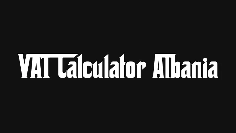vat-calculator-albania