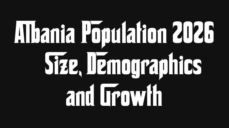 Albania Population 2026 Size Demographics And Growth